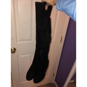 Black Over the Knee Boots